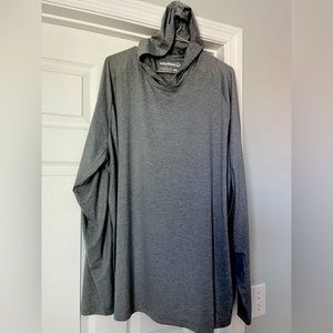 MENS LIGHTWEIGHT LONG SLEEVE HOODIE XXL